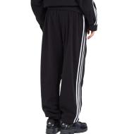 Jogging Negro Mujer Adidas Fleece ver 2