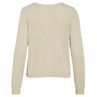 Jersey beige para mujer Only Vipoca ver 2