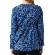 Blusa de mujer azul/negra Mamalicious Costa ver 2