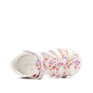 Sandalias blancas/rosas para niña de Lulu Castagnette, modelo Lorya ver 4