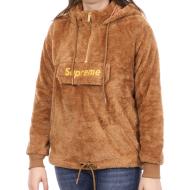 Braune Jacke Frau Supreme Grip Etty günstig
