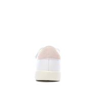 Zapatillas Adidas Vl Court Blanco/Rosa Niña ver 3