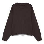 Pull Marron Foncé Femme Vero Moda Gold Lux