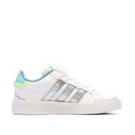 Zapatillas blancas para niña Adidas Grand Court 3.0 Girls ver 2