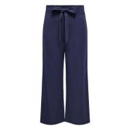 Pantalones fluidos azul marino para mujer JDY Rebekka barato