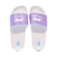 Claquettes Roses Irisées Femme Airness Noor vue 3