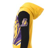 Los Angeles Lakers NBA Boy's Yellow/Purple Zip Sweat Top Photo of the Espace des Marques %store% store - view of %key%