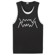 Black Men's Puma Core Basketball Jersey affordable