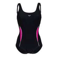 Women's black/pink swimming costume Arena Alissa affordable