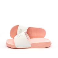 Girl's white/pink Puma flip-flops 20 372313-34 affordable