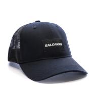 Schwarze Unisex-Kappe „Salomon Trucker Curved“ Ansicht 2