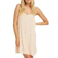 Rosa Blumenkleid Frau Billabong Sun Spell Mini günstig