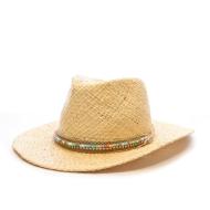 White Straw Hats – Via Lorenzo Natural Fedora affordable