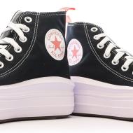 Sneaker Schwarz/Pink Frau Converse All Star Move Platform Ansicht 7