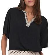 Blusa negra de mujer JDY Liva barato