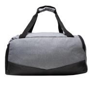 Bolsa de viaje gris/negra para hombre Under Armour 5.0 Duffle ver 2