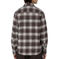 Camisa Dickies Evansville Marrón/Blanca para Hombre ver 2