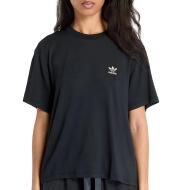 Camiseta Adidas Trefoil Negra, Mujer barato