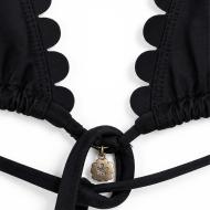 Top de bañador negro para mujer Grain de Sable Alexa ver 2
