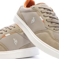Baskets Beiges/oranges Homme US Polo ASSN Sneaker vue 7