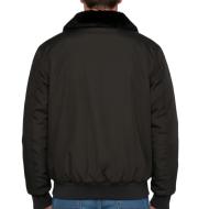 Jacke Schwarz Mann Schott AIRTOP Ansicht 3