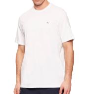 Lot de 2 T-shirts Blanc/Bleu Homme Calvin Klein Jeans Ss Badge vue 2