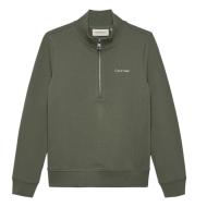1/4 Zip Pullover Grün Jungen Calvin Klein Jeans Chest