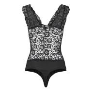 Schwarzer Body für Damen von Pieces Lina Ansicht 2