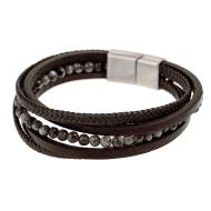 Bracelet Marron Homme Geographical Norway 315103 pas cher