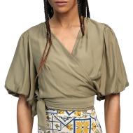 An'ge Koma Women's Khaki Blouse