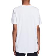 Weißes Nike Running Miler Sport-T-Shirt für Jungen Ansicht 2