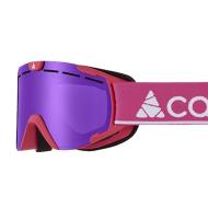 Cairn-Skibrille in Rosa mit violettem Spiegelscheibenglas für Mädchen – Cairn Scoop Spx3 Ansicht 2