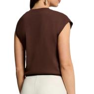 Top marrón para mujer Morgan MCHOCO ver 2