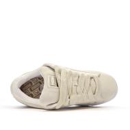 Baskets Beige/Blanc Homme Puma Suede XL vue 4