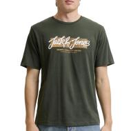 T-Shirt Vert Homme Jack & Jones Hurban pas cher