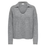 Pull Gris Clair Femme JDY Lanora