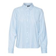 Blau-weiß gestreiftes Damenhemd Vero Moda Ani Oxford Ansicht 2