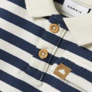 Boy's white/navy polo shirt Name it Nilsen Photo of the Espace des Marques %store% store - view of %key%