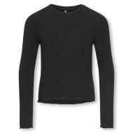 Camiseta negra de chica Kids ONLY Gamour barato