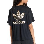 Camiseta Adidas Trefoil Negra, Mujer ver 2
