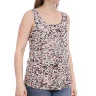 Vero Moda Easy Women’s Pink/Turquoise/Beige Tank Top