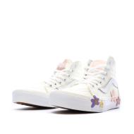Zapatillas niña beige Vans Flower ver 6