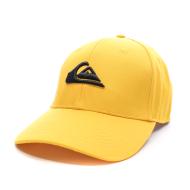 Gelb/Schwarze Herren-Kappe Quiksilver Decades Hdwr