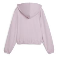 Sudadera con capucha Puma Studio Foundations malva de mujer ver 2