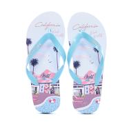 Chanclas azul/rosa para mujer Longboard Calasi T1 ver 3