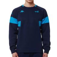 Sudadera hombre azul marino/turquesa Kappa Adofod Alpine F1 371R75W barato