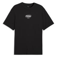 T-Shirt Noir Homme Puma Relaxed pas cher