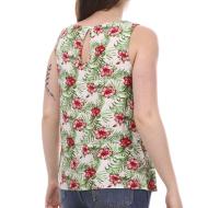 Vero Moda Easy Women’s White/Green Tank Top Photo of the Espace des Marques %store% store - view of %key%