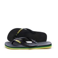 Havaianas Brasil Layers Men’s Black Flip-Flops affordable
