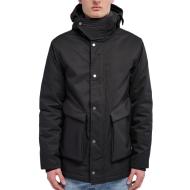 Teddy Smith Donald Parka Negro barato